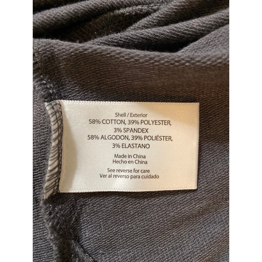 Wildfox Sweatshirt ‘Easy Does It” Charcoal Gray Medium Oversized Casual - Picture 6 of 6